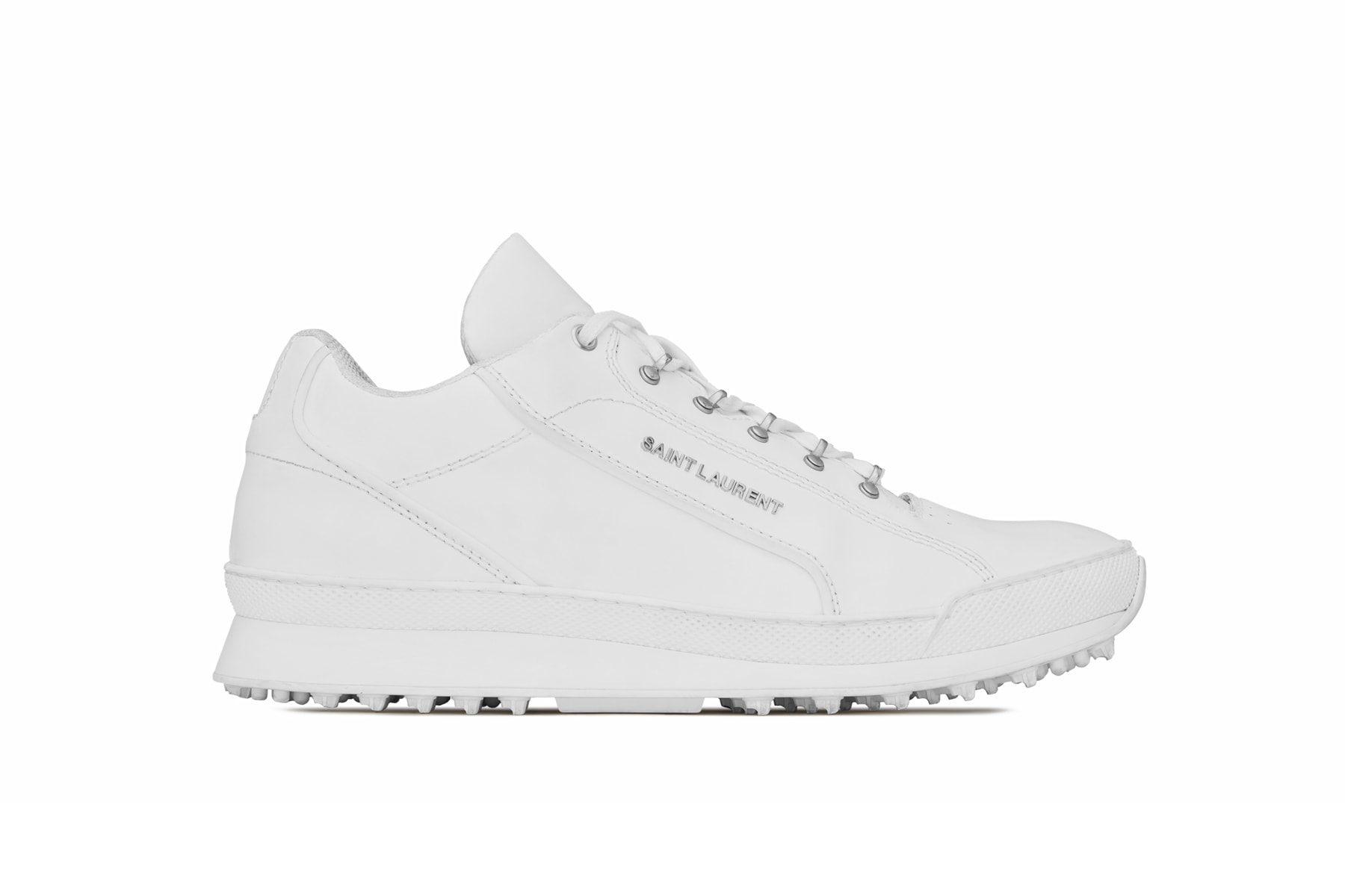 Saint Laurent Jump Sneaker Spring Summer 2018 drop release info look official chunky runner shoe white
