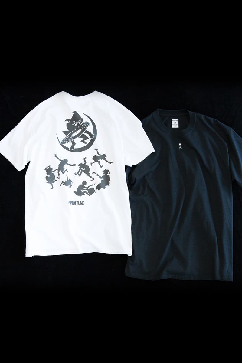 Sasquatchfabrix. x Ninja Tune x BEAMS Capsule Collection Collaboration Japanese British T-Shirts Trousers Longsleeves