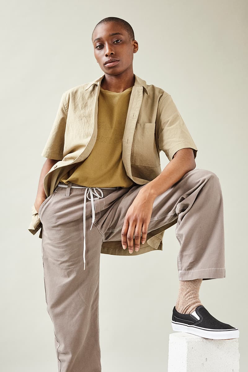 Satta Spring/Summer 2018 Lookbook Joe Lauder Gardener Woodworker Workwear Staple Hemp Basics Spiritually Infused Graphic Tees Classic Boardshorts