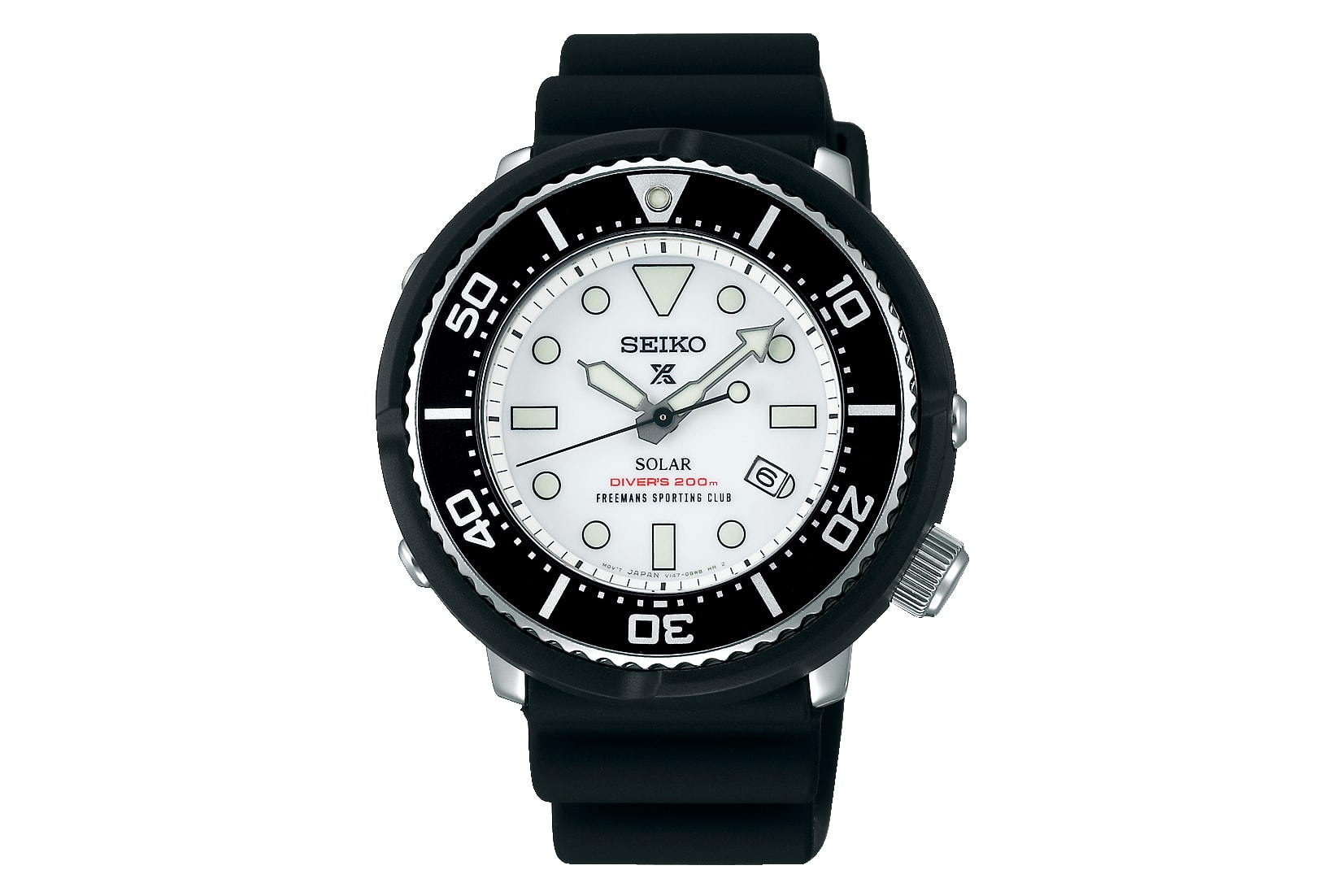 Seiko Freemans Sporting Club Limited Prospex Diver Scuba 400 Watches For Men Automatic Solar Chronograph
