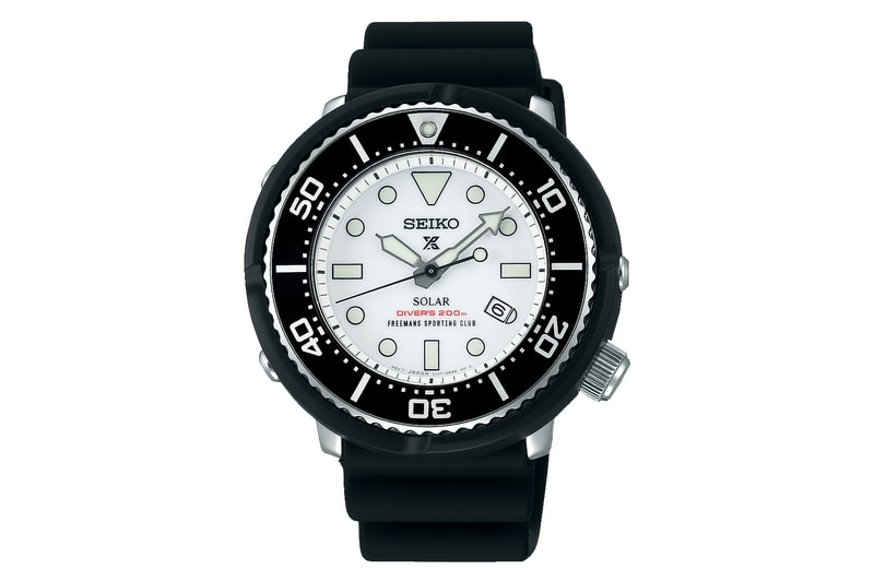 Seiko Freemans Sporting Club Limited Prospex Diver Scuba 400 Часы для мужчин Автоматический солнечный хронограф