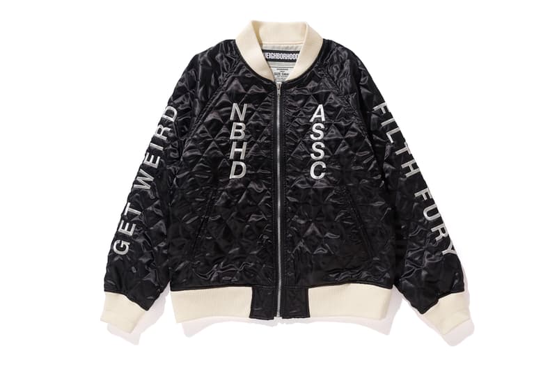 SENSE NEIGHBORHOOD Anti Social Social Club Collaboration Unveil Bomber Black Beige