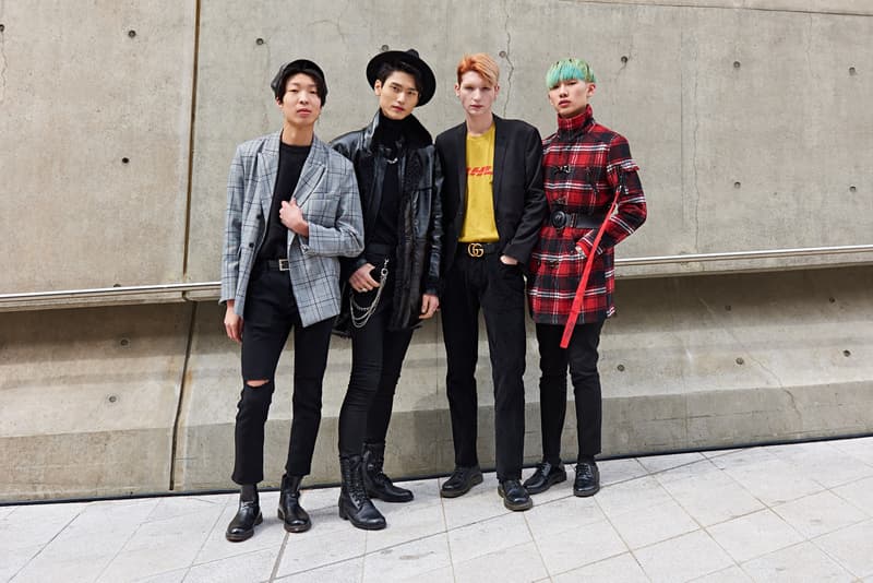 Street Style Seoul Fashion Week Fall Winter 2018 Hypebeast