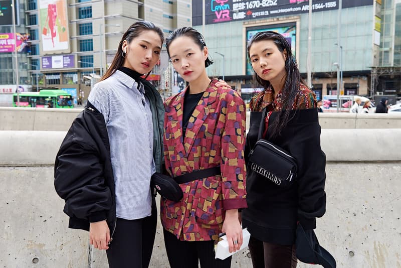 Street Style Seoul Fashion Week Fall Winter 2018 Hypebeast