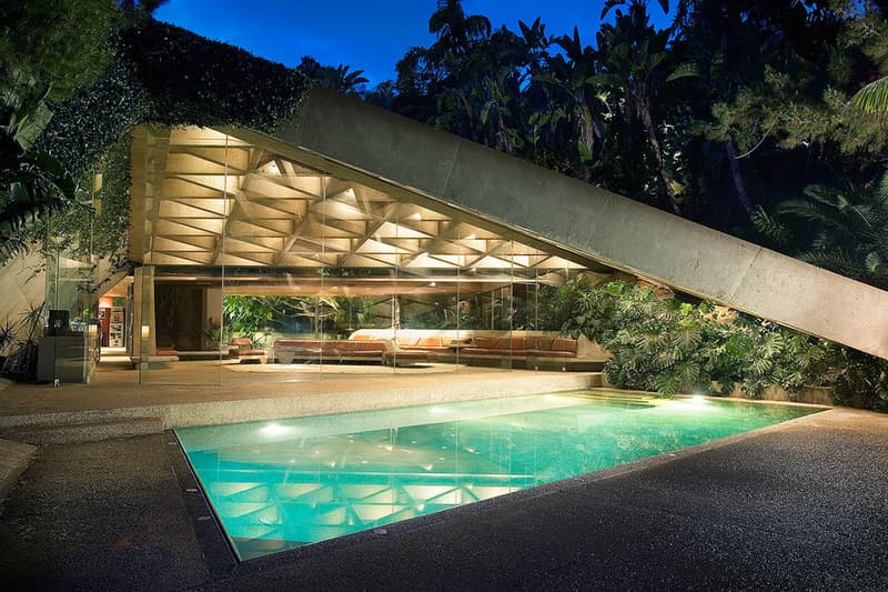 The Big Lebowski Porno house Sheats-Goldstein House John Lautner Los Angeles Home Architecture