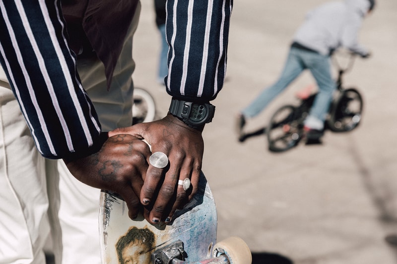 Keith Hardy x G-Shock DW6900 Spring 2018 Lookbook, watches, skate, military