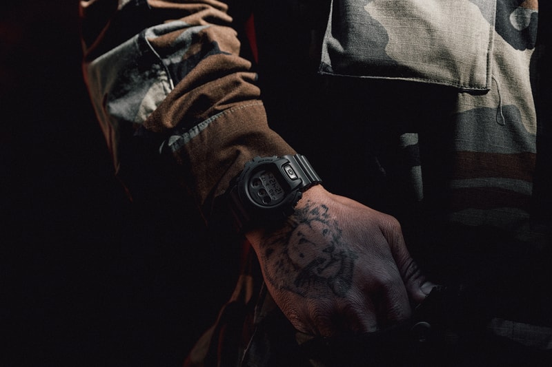 Keith Hardy x G-Shock DW6900 Spring 2018 Lookbook, watches, skate, military