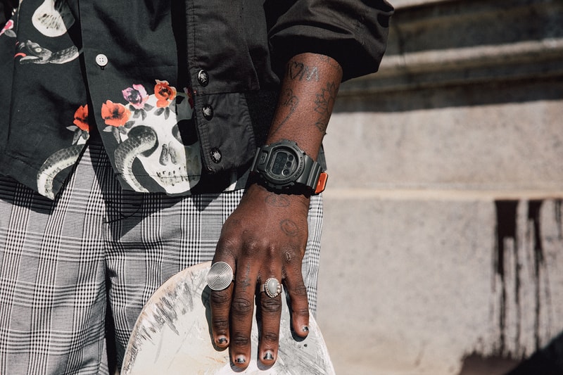 Keith Hardy x G-Shock DW6900 Spring 2018 Lookbook, watches, skate, military