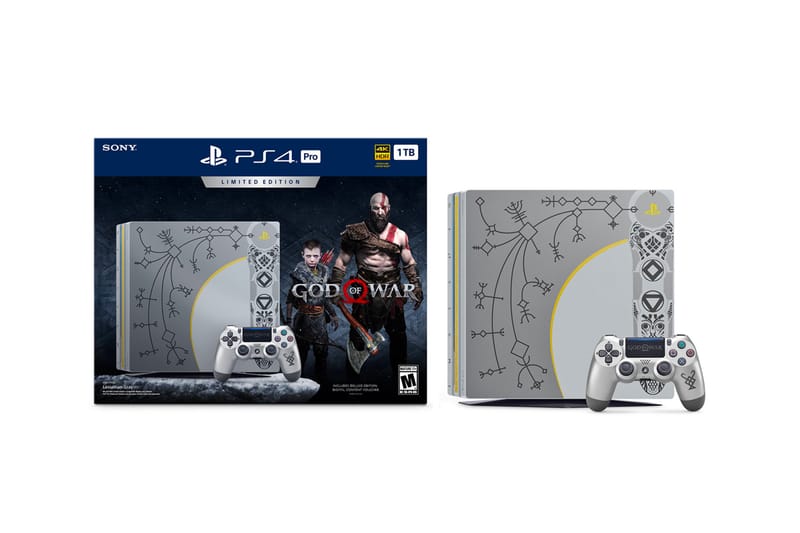 A 'God of War'-Themed Sony PlayStation 4 Is on Its Way