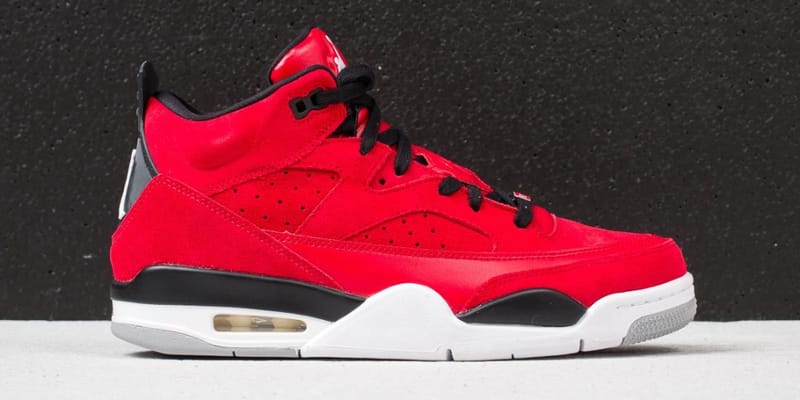 jordan son of mars white gym red black