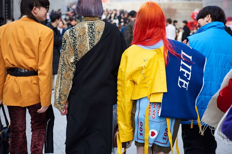 The Final Day of Seoul Fashion Week Fall/Winter 2018 Street Style Was Packed Full of Eccentric Looks