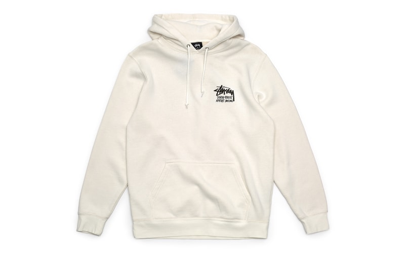 stussy dover street market london dsm dsml dsmny Pigment Dyed Hoodies T-shirts pink black white green natural
