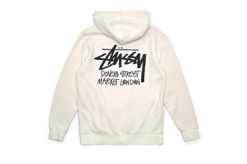 stussy dover street market london dsm dsml dsmny Pigment Dyed Hoodies T-shirts pink black white green natural