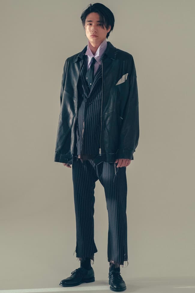 sulvam Fall Winter 2018 Collection Lookbook Teppei Fujita shirts trousers jackets