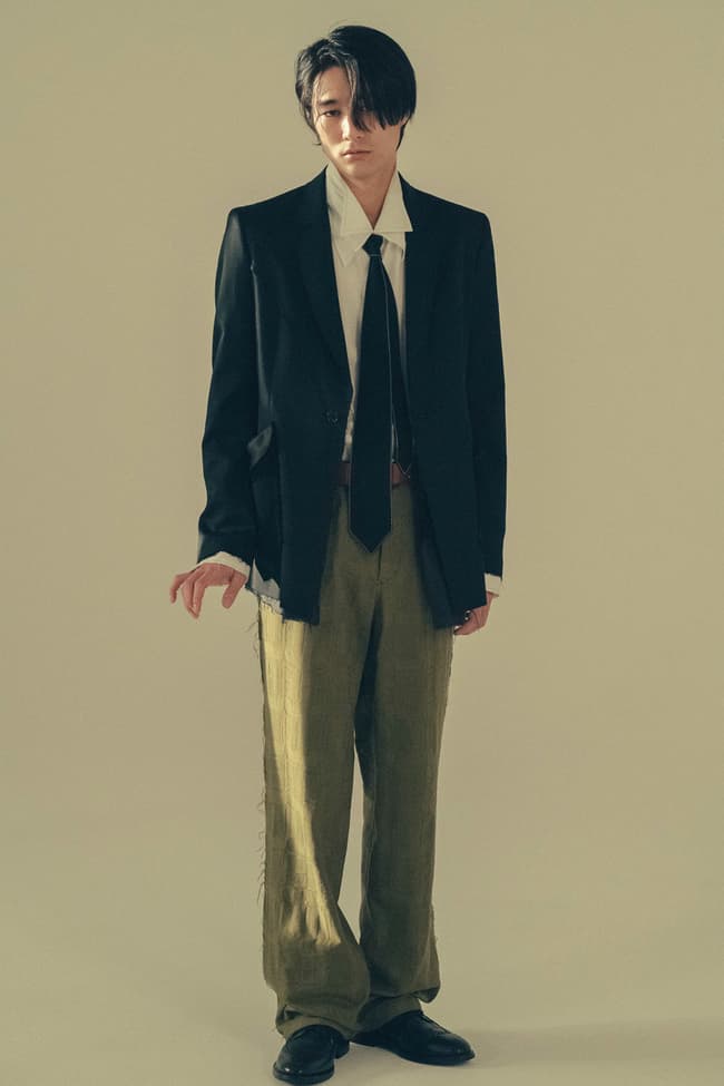 sulvam Fall Winter 2018 Collection Lookbook Teppei Fujita shirts trousers jackets