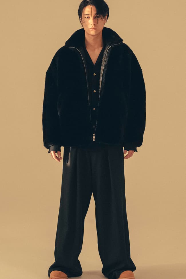 sulvam Fall Winter 2018 Collection Lookbook Teppei Fujita shirts trousers jackets