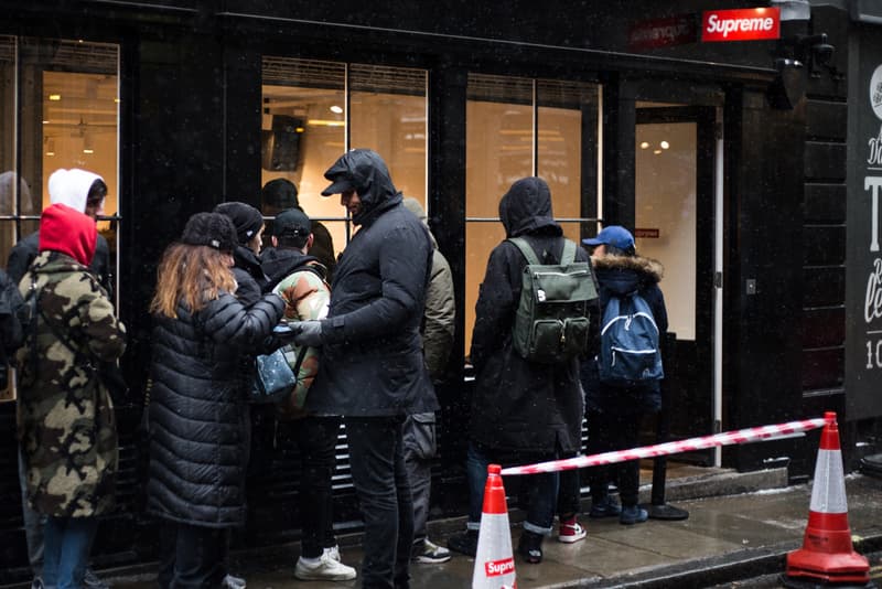 Supreme Spring/Summer 2018 Streetsnaps Drop 2 Street Style London Soho Store