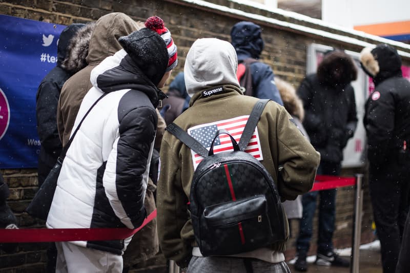 Supreme Spring/Summer 2018 Streetsnaps Drop 2 Street Style London Soho Store