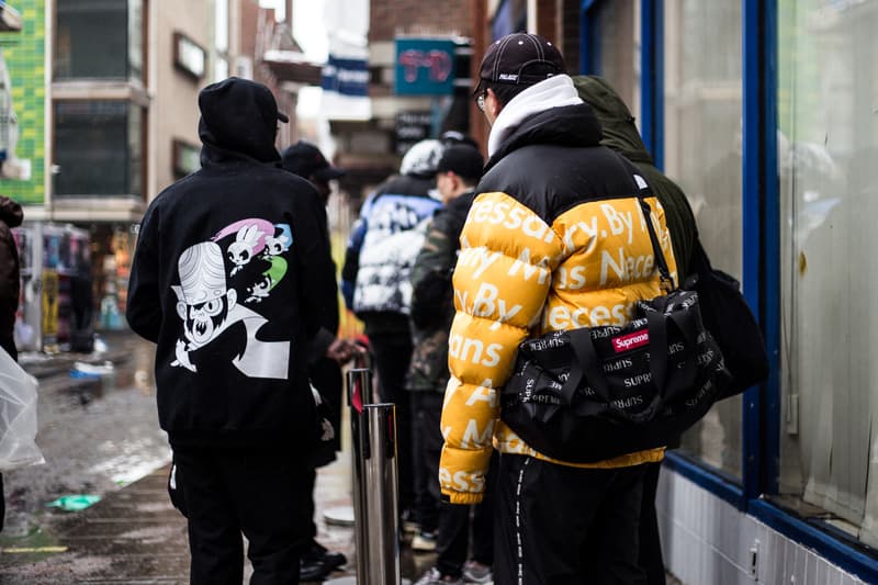 Supreme Spring/Summer 2018 Streetsnaps Drop 2 Street Style London Soho Store