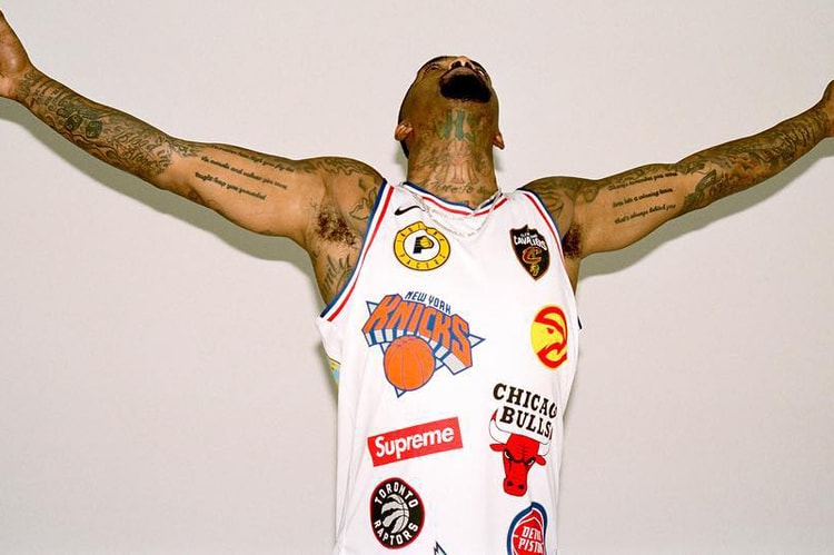 Supreme Links up With Nike x NBA for Logo Jerseys