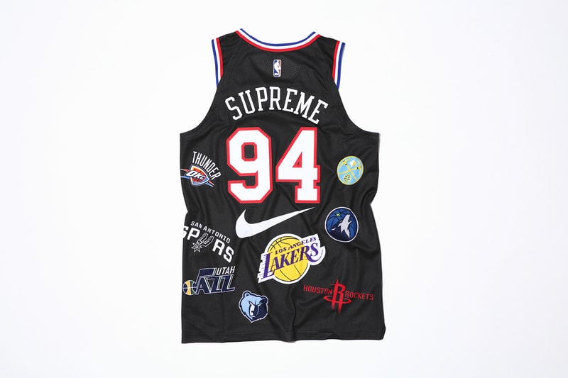 supreme NBA Collection Collaboration 2018 JR Smith Nike AF-1 Air Force 1 footwear streetwear New York