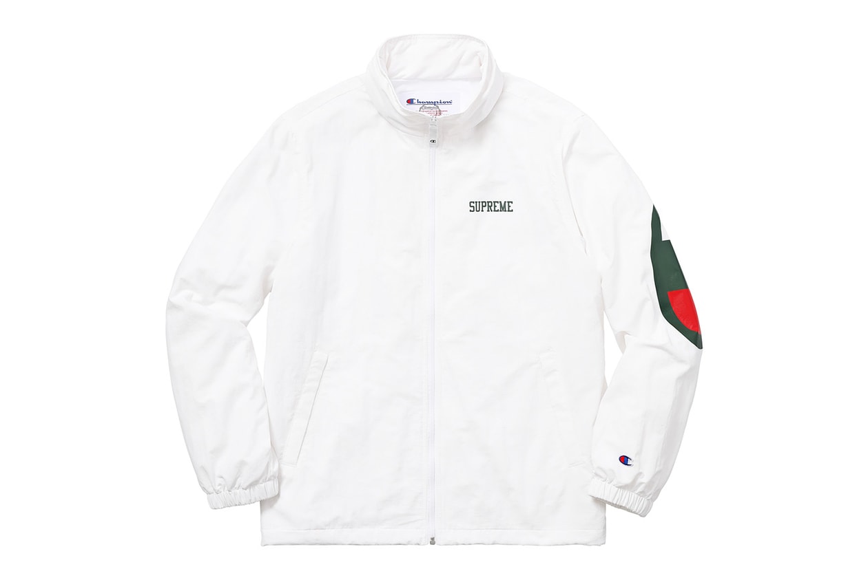 Supreme x Champion Track Suits UNIQLO UT Ramen Palace Aime Leon Dore Off-White Virgil Abloh