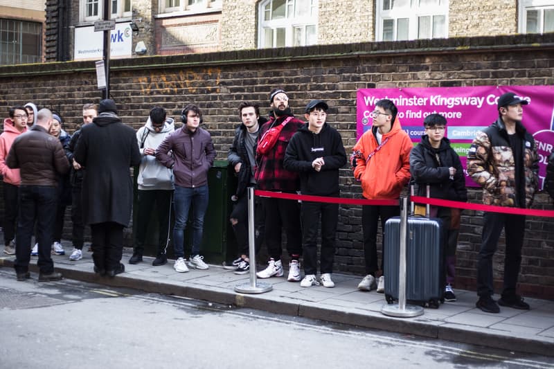 Supreme Spring/Summer 2018 Streetsnaps Drop 3 Street Style London Soho Store Lance Walsh