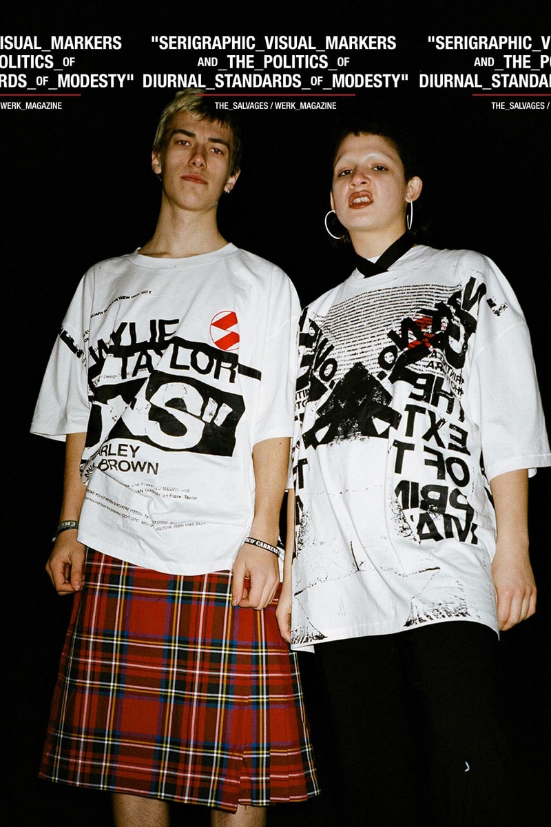The Salvages Werk Magazine DSMS Dover Street Market Singapore Launch Tshirts Tees Capsule