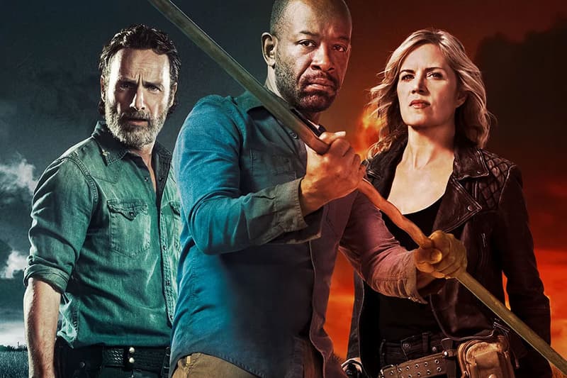 The Walking Dead Fear the Walking Dead Big Screen Crossover Zombies tv shows amc