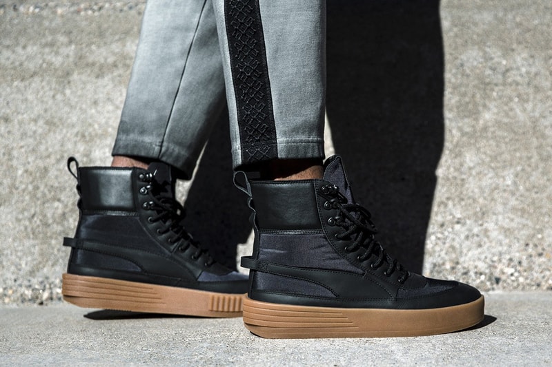 Puma XO Parallel The Weeknd Black Gum Rubber Sole