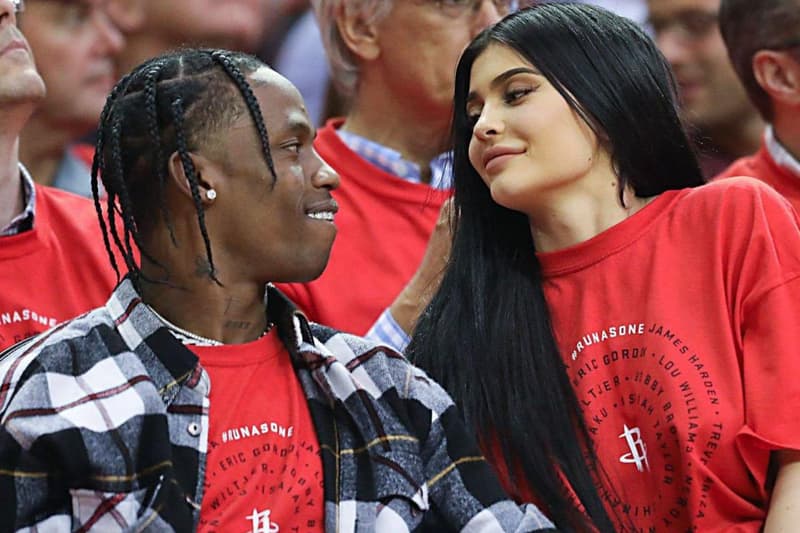 Image result for kylie jenner travis and stormi