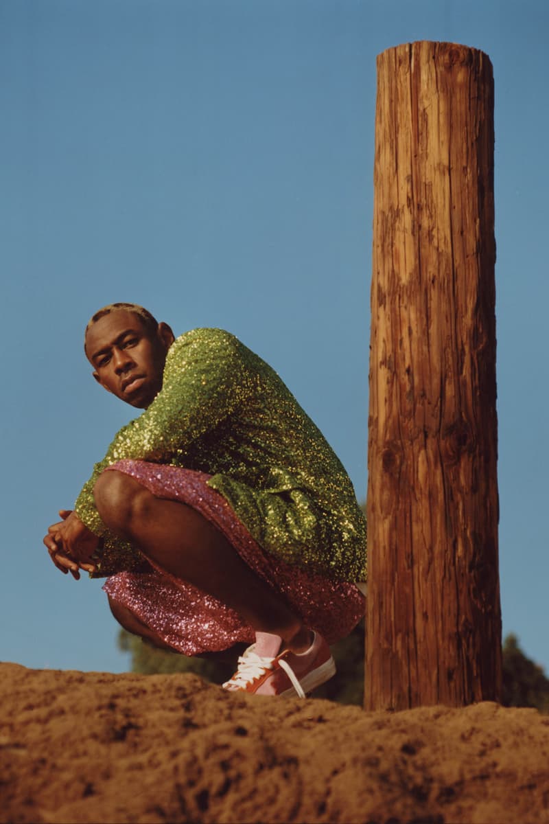 Tyler The Creator GRIND magazine japan comme des garcons homme plus editorial masataka hattori nike air max 180 collaboration menswear full durimel spring summer 2018