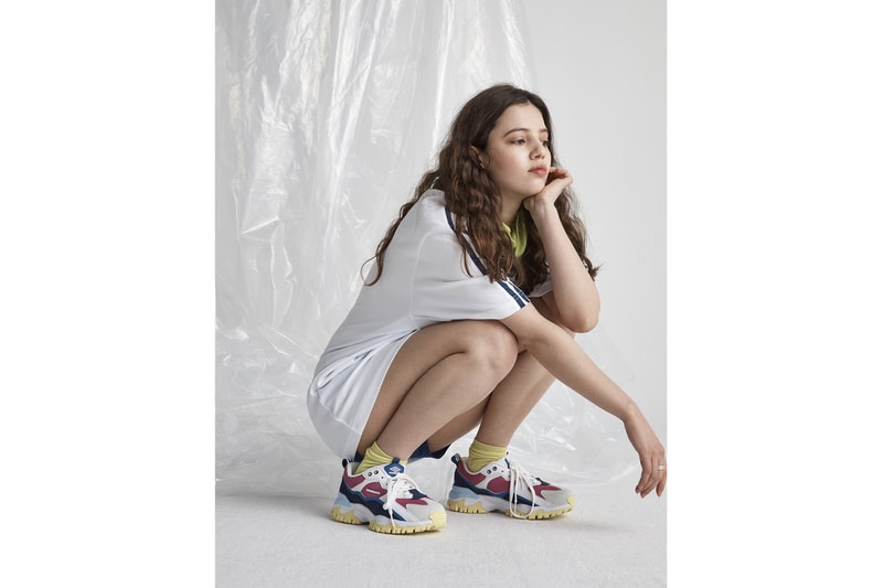 Umbro UmRunner Dad Sneaker yellow pink white black blue bumpy