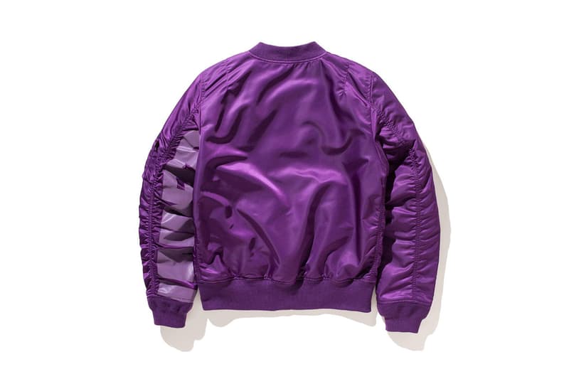 UNDEFEATED Alpha Industries MA-1 L-2B Bomber jackets release info