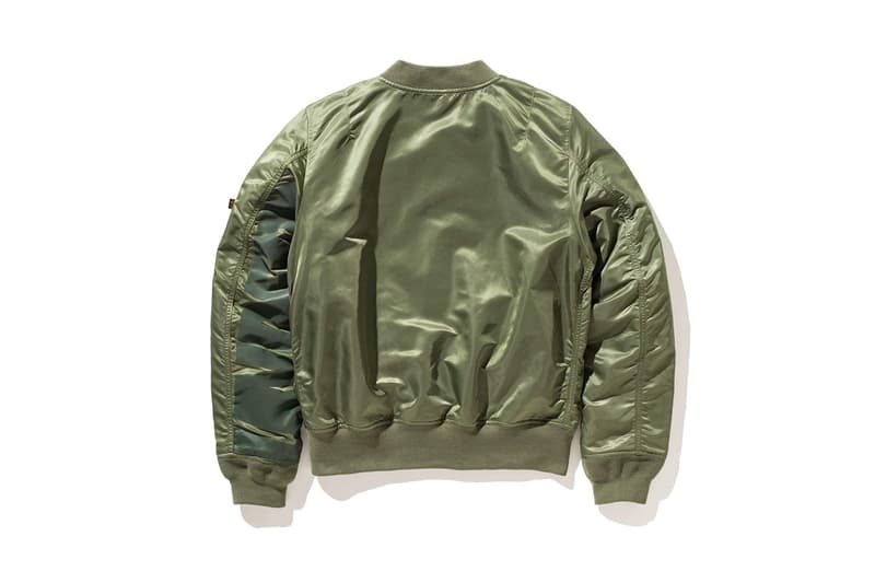 UNDEFEATED Alpha Industries MA-1 L-2B Bomber jackets release info