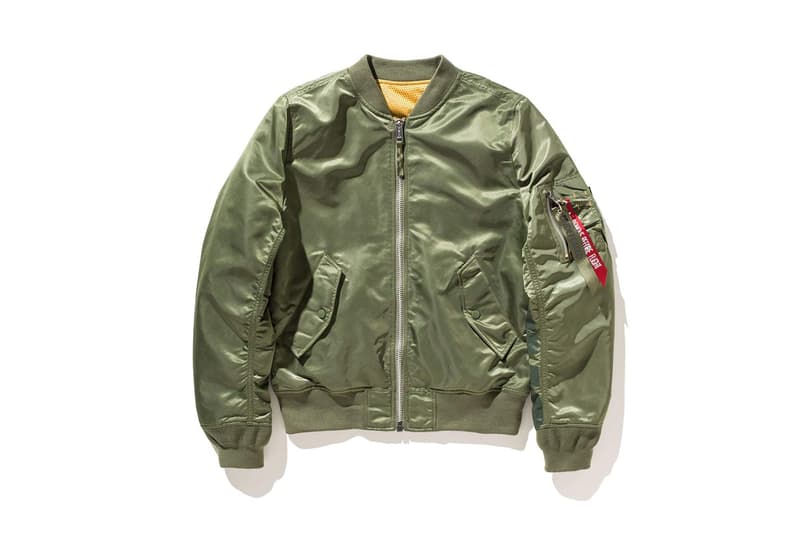 UNDEFEATED Alpha Industries MA-1 L-2B Bomber jackets release info