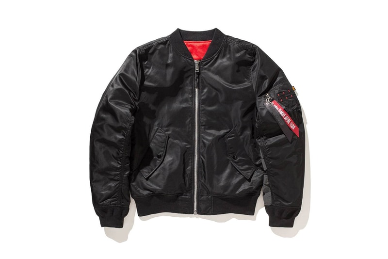 UNDEFEATED Alpha Industries MA-1 L-2B Bomber jackets release info