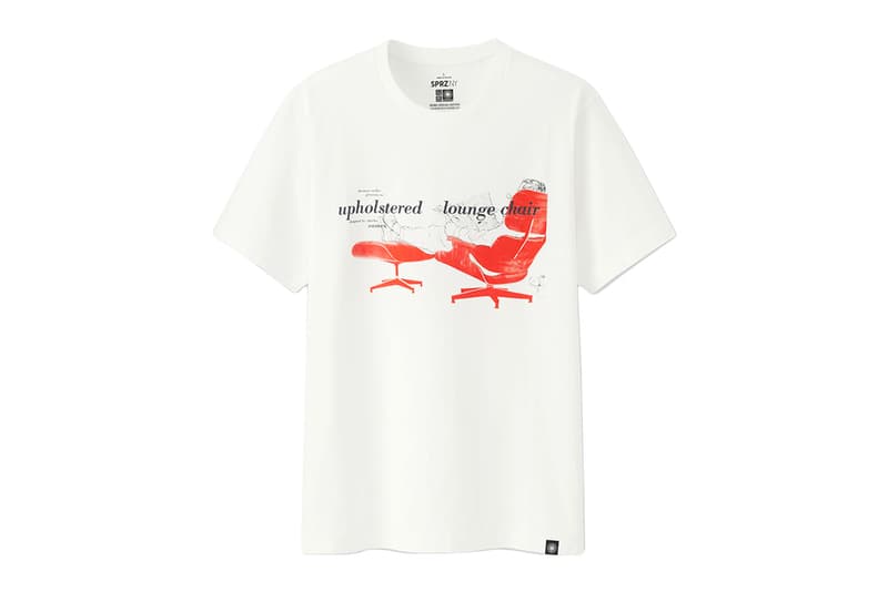Uniqlo SPRZ NY Eames Spring Summer 2018 Collection charles ray eames graphic t-shirt price