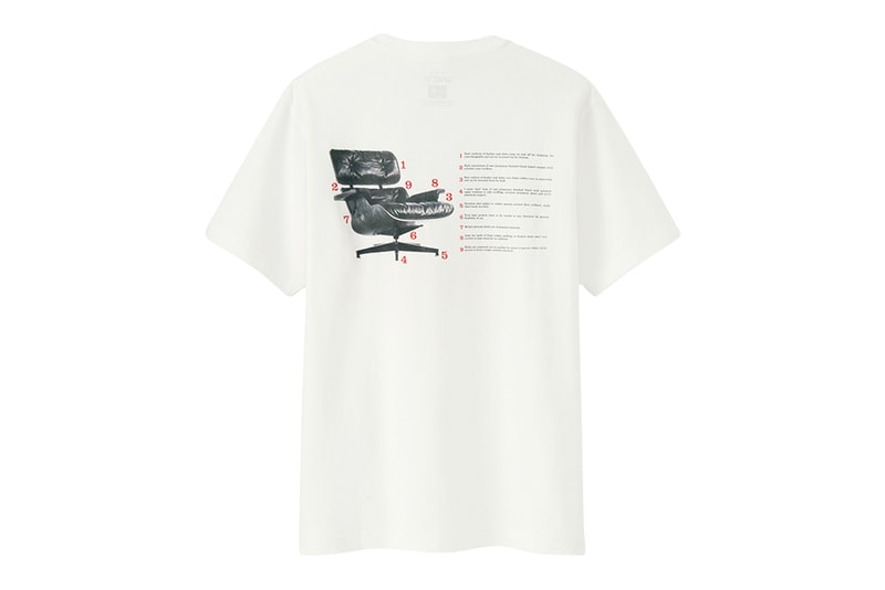 Uniqlo SPRZ NY Eames Spring Summer 2018 Collection charles ray eames graphic t-shirt price