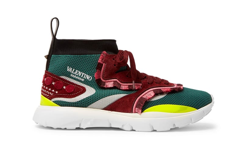 valentino garavani heroes tribe sneakers