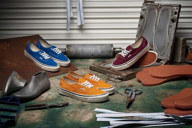 Vans Spring/Summer 2018 Anaheim Slip-On Sk8 Hi Authentic Old Skool 47 Mid Skool 37 sneakers skateboarding beaters skate sneakers footwear release details information