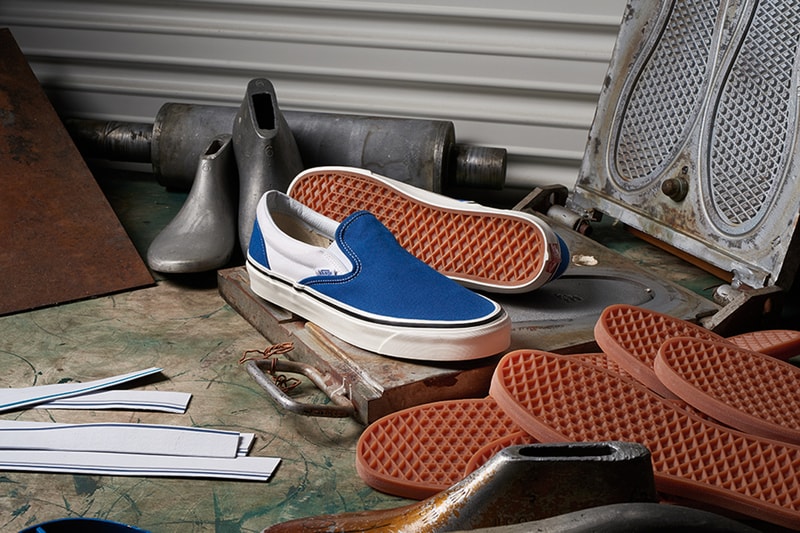 Vans Spring/Summer 2018 Anaheim Slip-On Sk8 Hi Authentic Old Skool 47 Mid Skool 37 sneakers skateboarding beaters skate sneakers footwear release details information