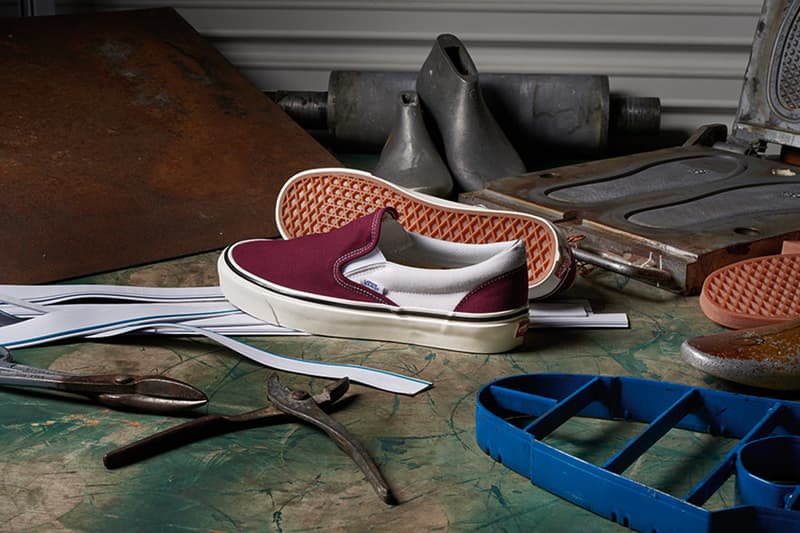 Vans Spring/Summer 2018 Anaheim Slip-On Sk8 Hi Authentic Old Skool 47 Mid Skool 37 sneakers skateboarding beaters skate sneakers footwear release details information