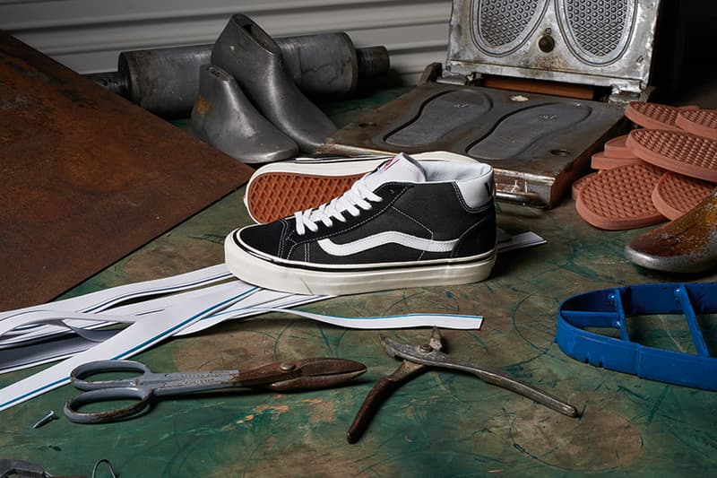 Vans Spring/Summer 2018 Anaheim Slip-On Sk8 Hi Authentic Old Skool 47 Mid Skool 37 sneakers skateboarding beaters skate sneakers footwear release details information