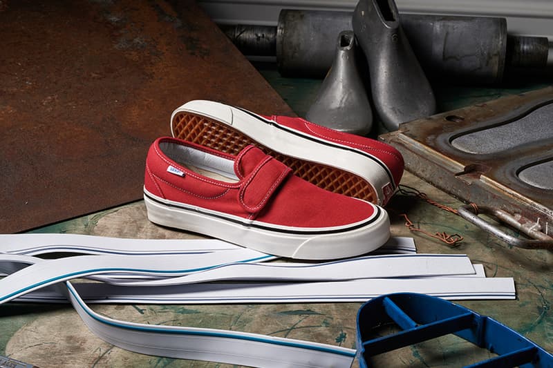 Vans Spring/Summer 2018 Anaheim Slip-On Sk8 Hi Authentic Old Skool 47 Mid Skool 37 sneakers skateboarding beaters skate sneakers footwear release details information