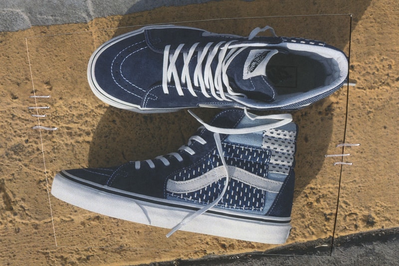 Vans Patchwork Denim pack sk8 hi skate authentic slip on 2018 march release date info drop size classic