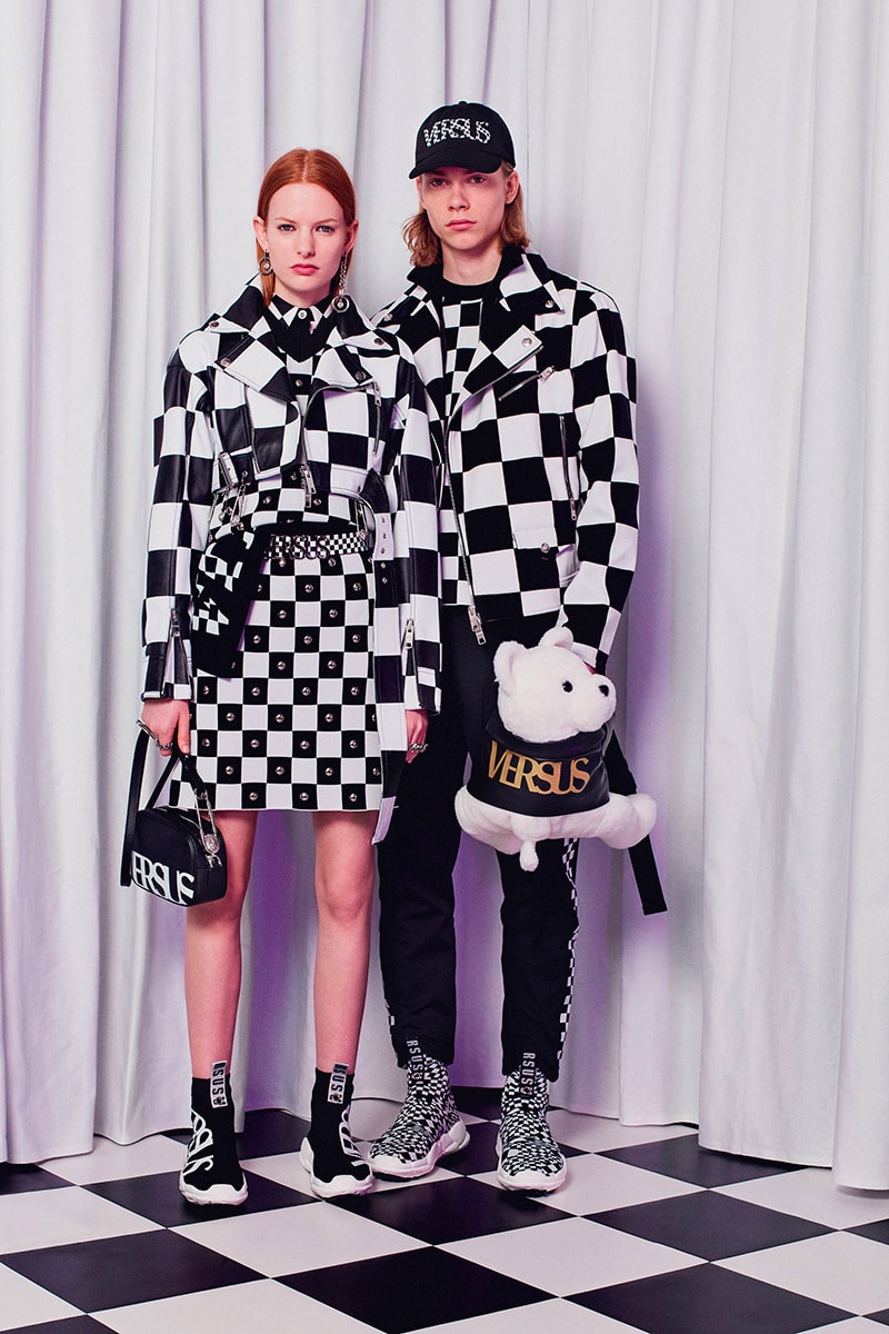 Versus Versace Fall Winter 2018 Lookbook collection release date info drop