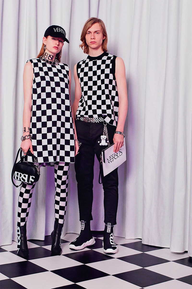 Versus Versace Fall Winter 2018 Lookbook collection release date info drop
