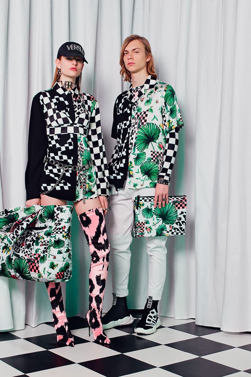Versus Versace Fall Winter 2018 Lookbook collection release date info drop