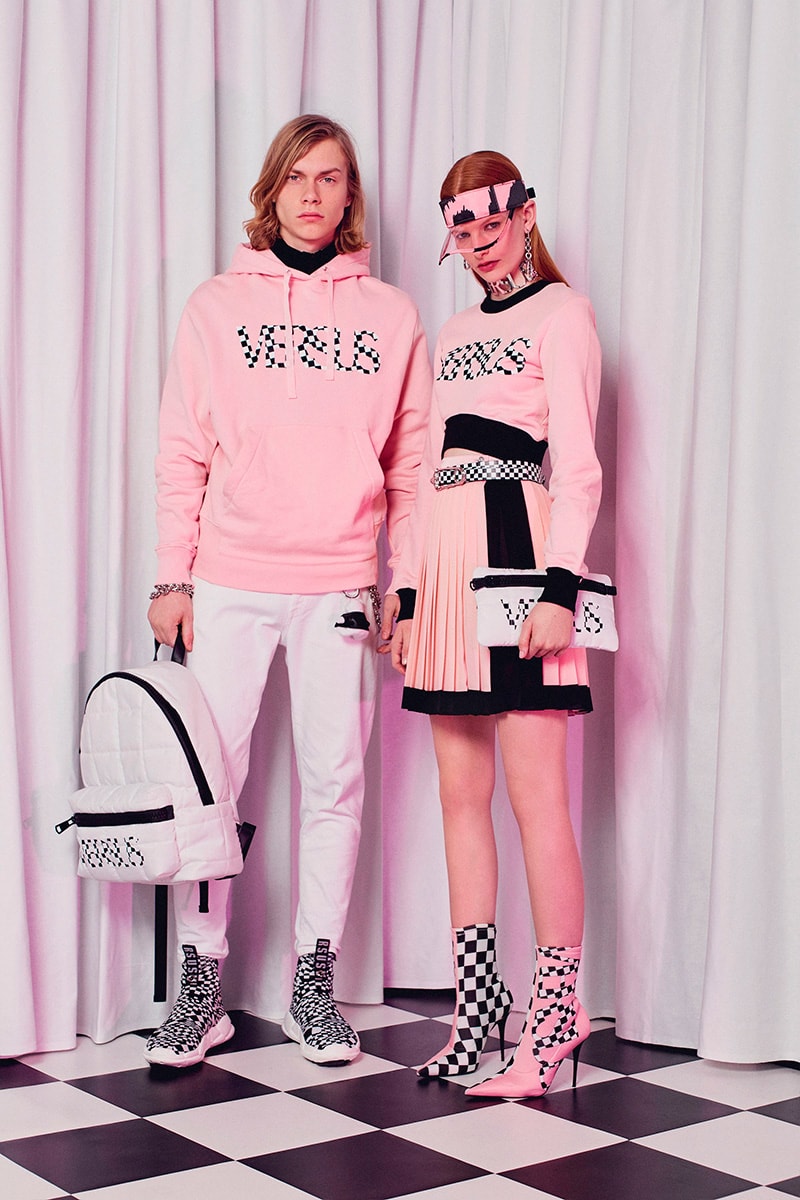 Versus Versace Fall Winter 2018 Lookbook collection release date info drop